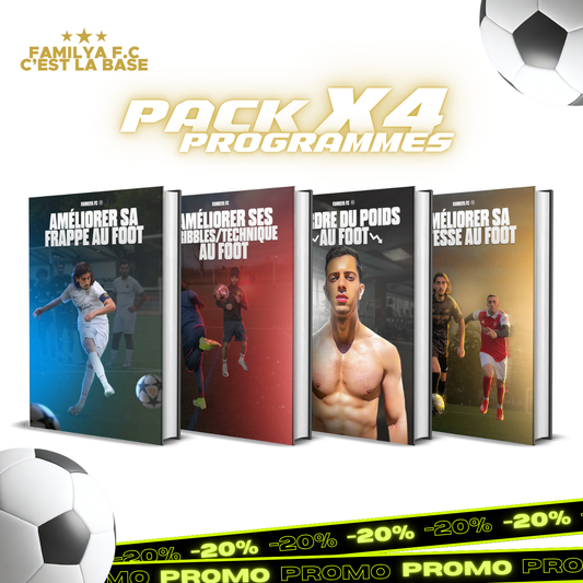 🏆 Pack 4 Programmes - Atteins ton prime